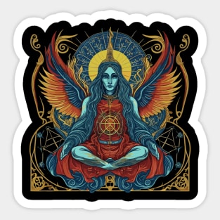 Witching Hour: Embrace the Occult Aura Sticker